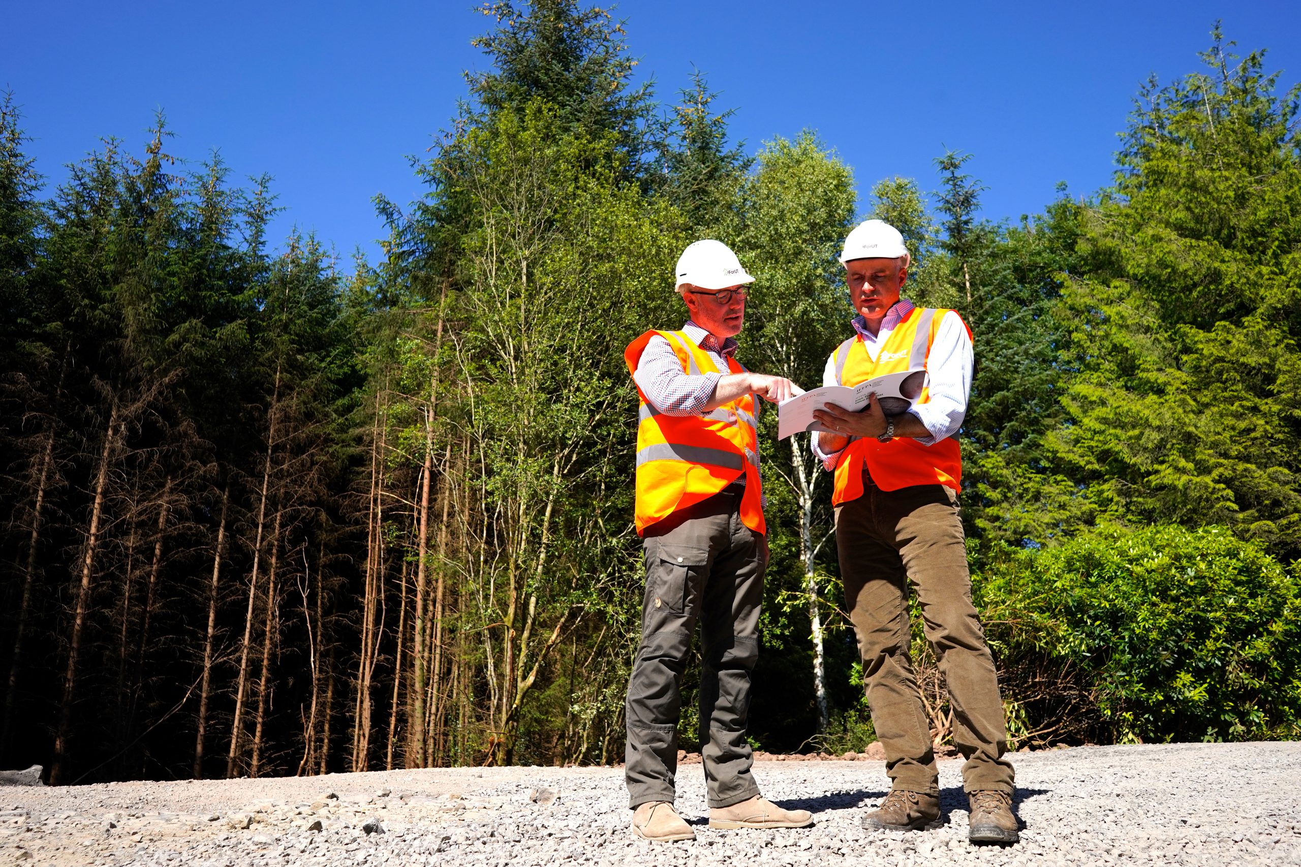 IForUT staff on site