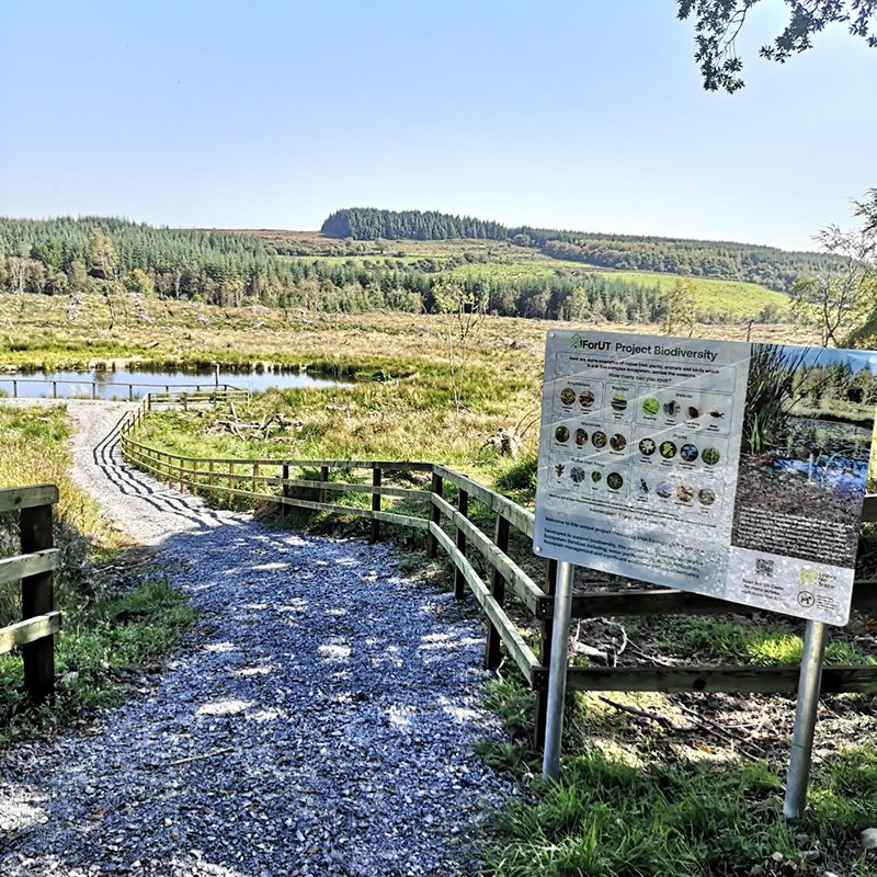 Knockshanvo Woodlands Signage